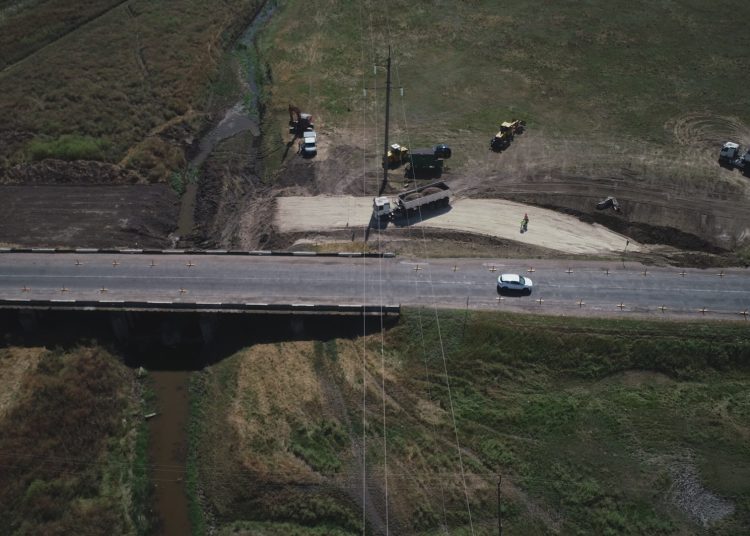 A început reparația capitală a podului de lângă Zăicani, raionul Telenești. Lucrările vor costa peste 34 de milioane de lei