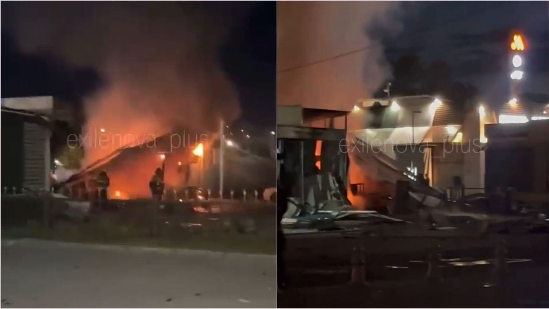 VIDEO // Noapte de foc la Moscova după un atac masiv al armatei ucrainene. Primar: „Au fost lansate cel puțin 620 de drone”