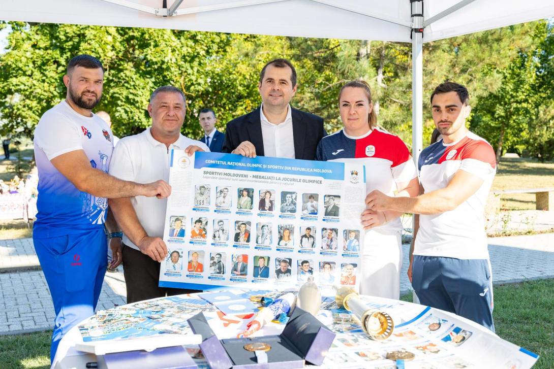 Premierul Vasile Tofan a participat la Festivalul național „Sport prin Generații”, desfășurat la Nisporeni