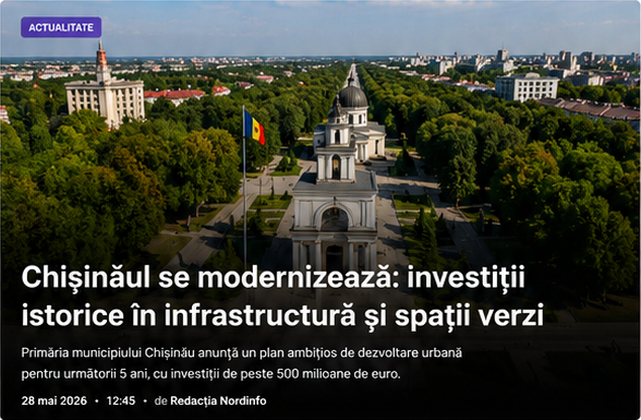 Estonia și-a deschis ambasadă la Chișinău. Este prima misiune diplomatică rezidentă