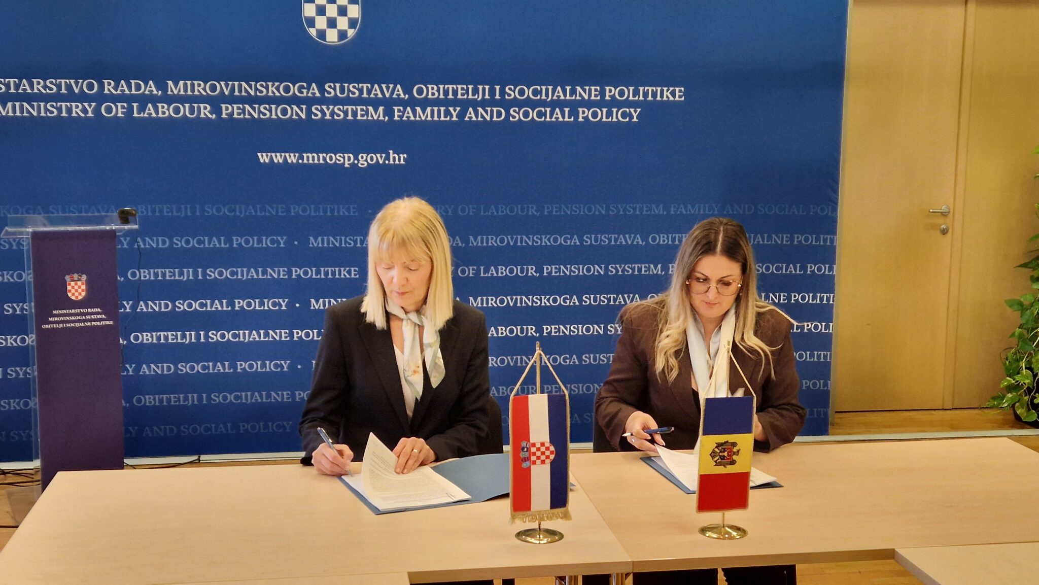 Moldovenii care au muncit în Croația ar putea beneficia de pensii. Cele două țări au încheiat a treia rundă de negocieri