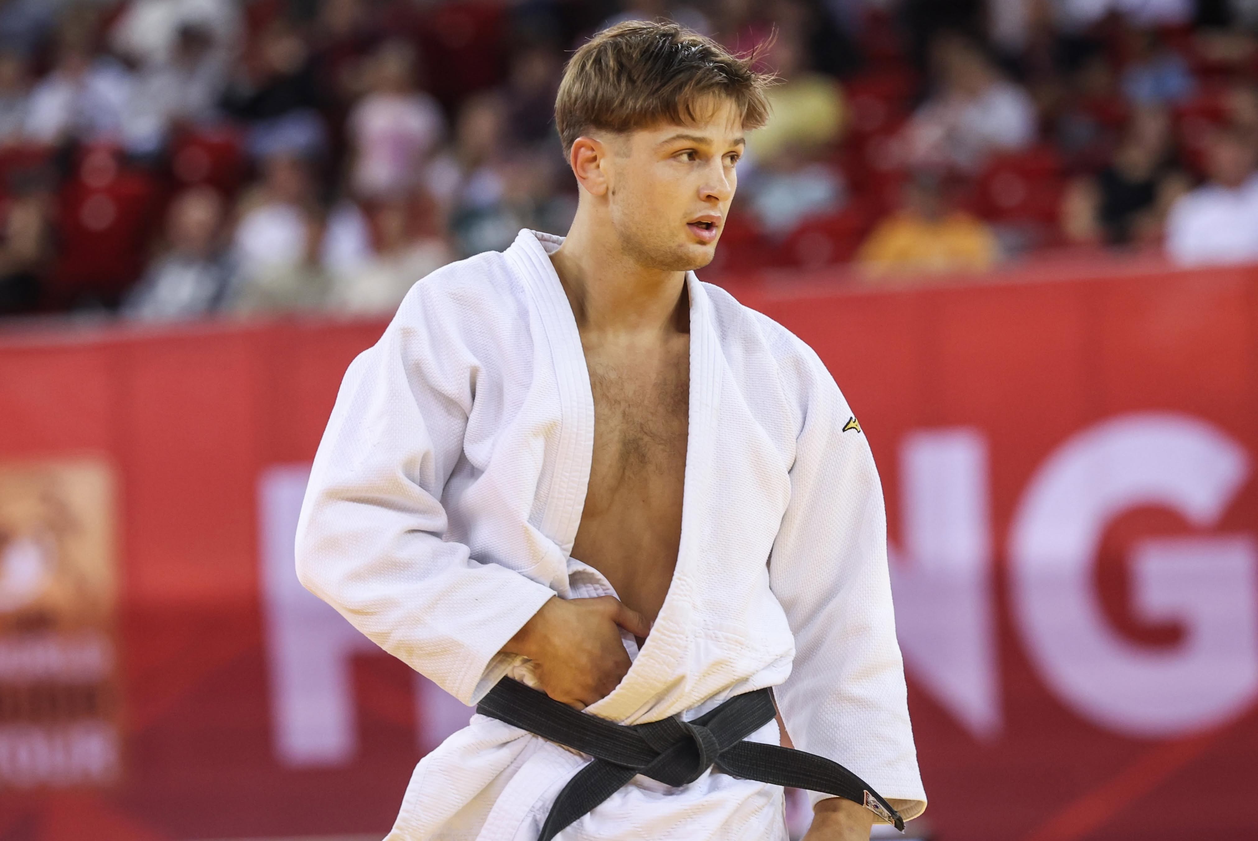 FOTO/VIDEO // Bălțeanul Mihail Latîșev, medaliat cu bronz la Grand Slam-ul de judo de la Budapesta
