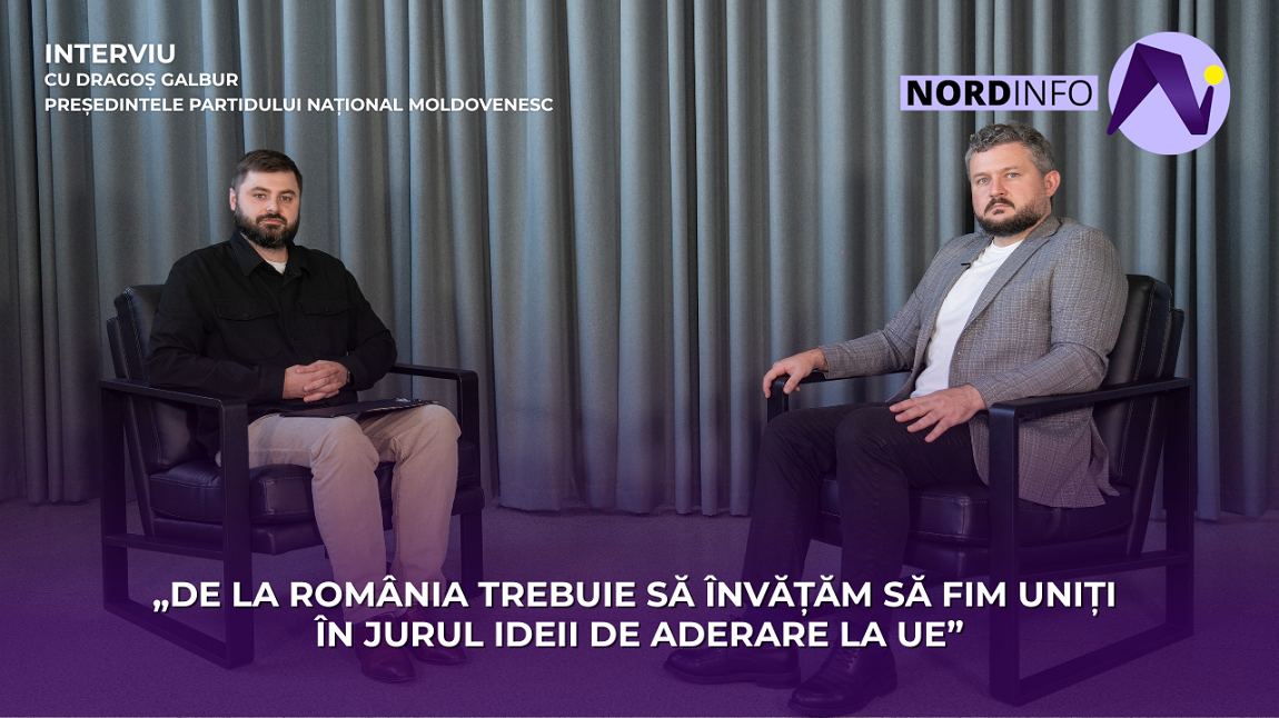 „De la România trebuie să învățăm cum să construim coeziune în jurul aderării la UE”. Interviu cu Dragoș Galbur, președintele Partidului Național Moldovenesc