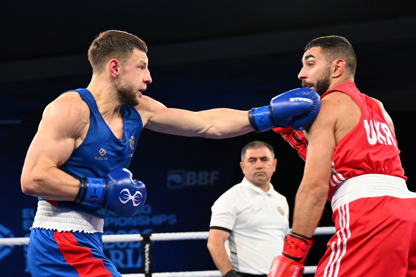 FOTO // Pugilistul Alexandru Paraschiv a cucerit bronzul la Europenele de la Sofia