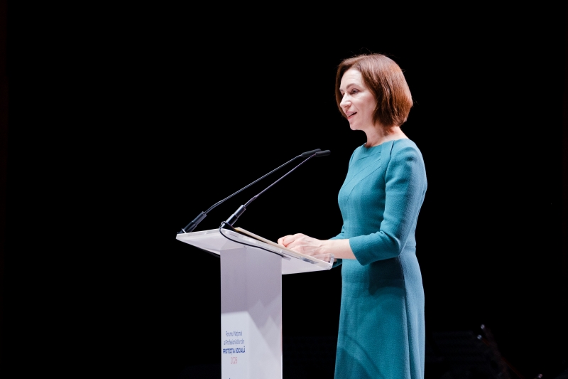 Maia Sandu, la Forumul Național al Profesioniștilor din Protecția Socială: „Nicio reformă nu poate fi mai bună decât oamenii care o pun în practică”