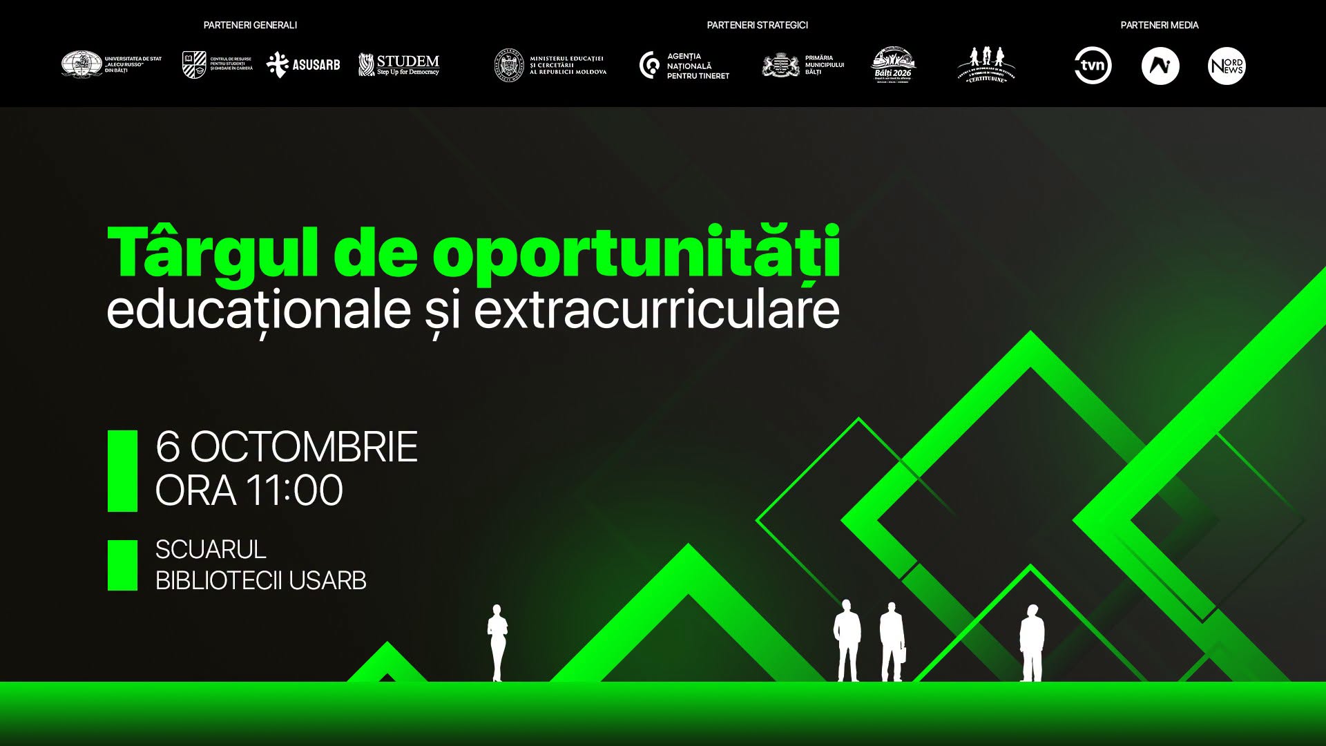 USARB organizează un târg de oportunități pentru studenți și tineri