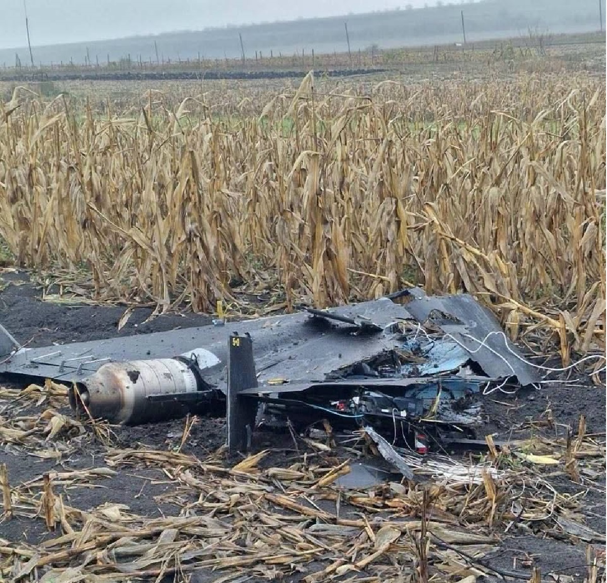 O nouă dronă, depistată la sol în raionul Telenești, la 100 de metri de o locuință