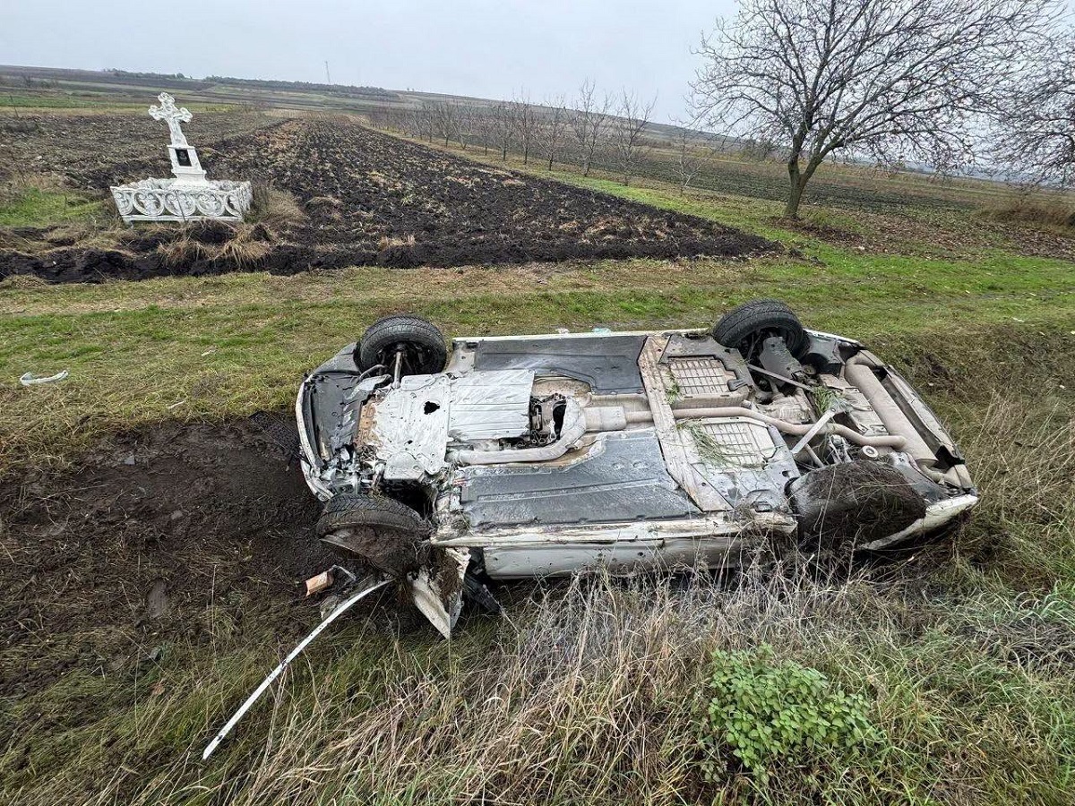 Un bărbat de 75 de ani și-a pierdut viața în urma unui accident rutier produs la Telenești