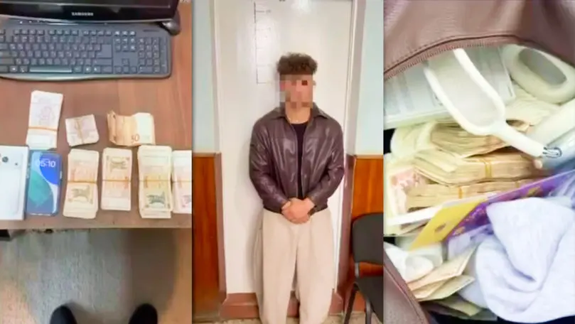 VIDEO // A furat aproape 260 de mii de lei dintr-o biserică din raionul Drochia. Făptașul este suspectat în alte cazuri similare
