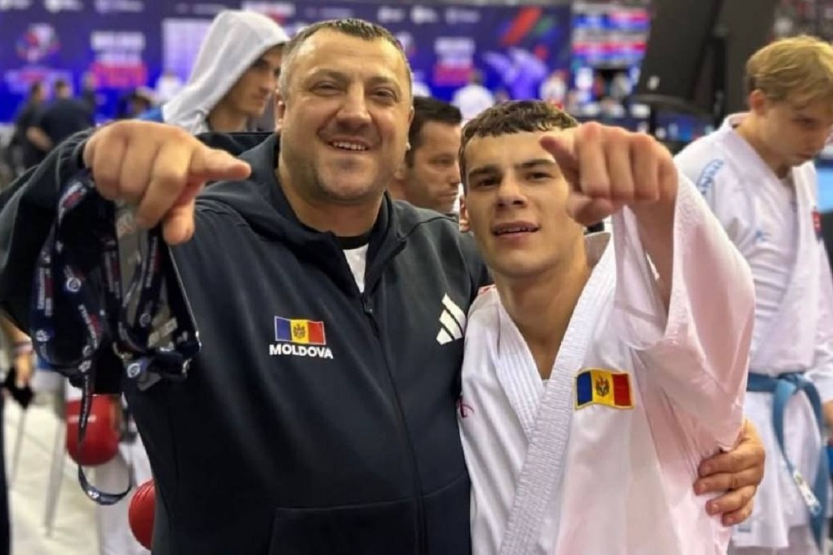 Alexandr Capmoale, primul campion mondial la karate U-21 din istoria R. Moldova