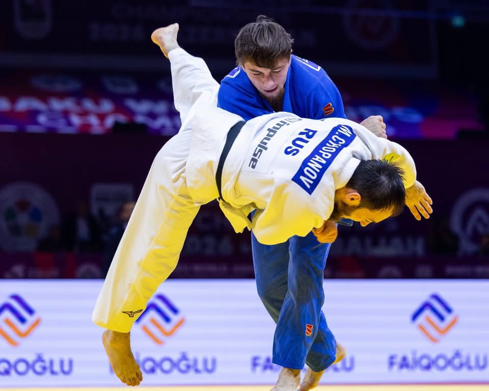 Bronz pentru Moldova: Denis Vieru a urcat pe podium la Campionatul Mondial de judo pentru seniori