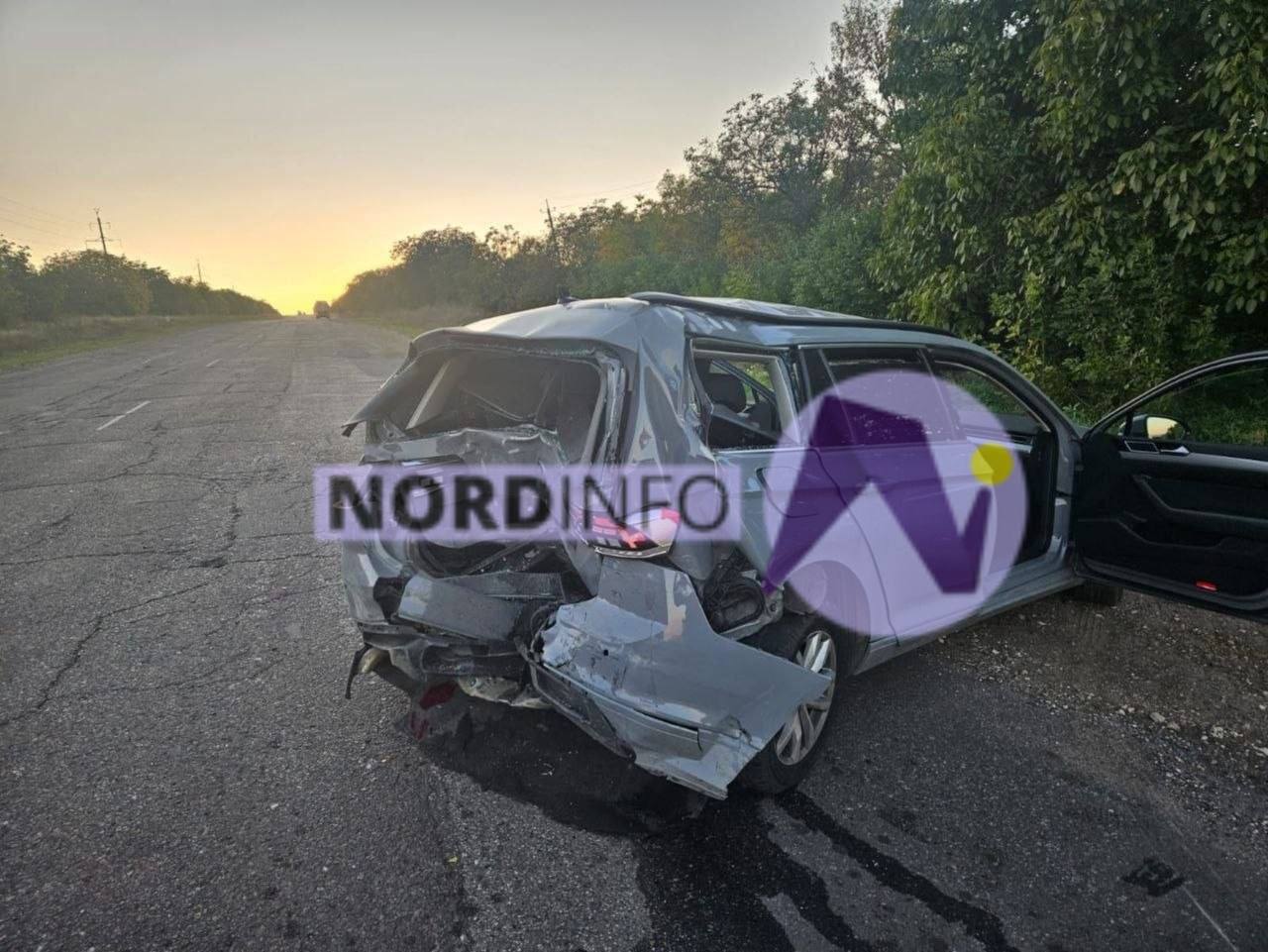 FOTO // Accidet rutier în raionul Florești. Trei persoane au ajuns la spital