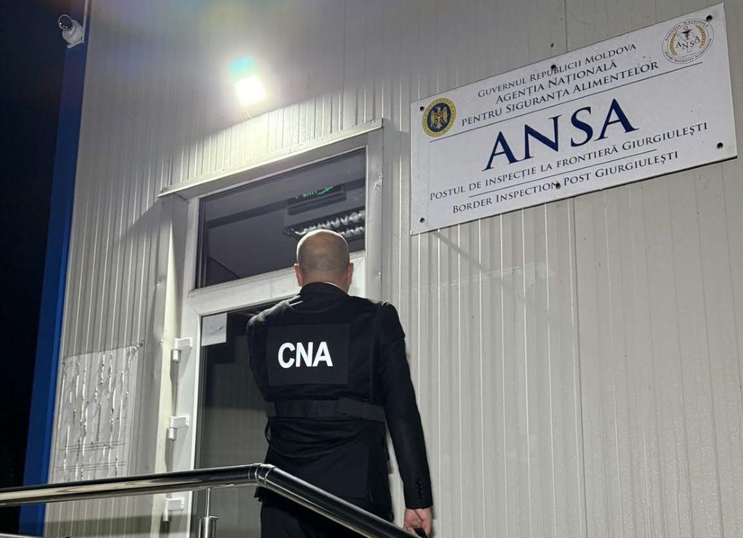 24 de percheziții într-o schemă de corupție sistemică la Giurgiulești. Un șef de post al ANSA și 5 inspectori, reținuți de CNA și PA