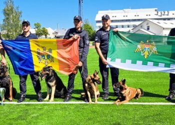 Patrupezii Poliției de Frontieră, pe podium în Letonia