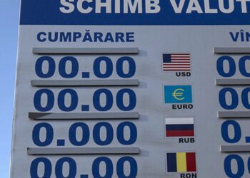 Euro și dolarul, în scădere. Curs valutar pentru miercuri, 22 mai