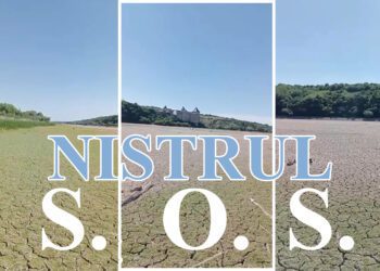 VIDEO | Nistrul este aproape secat lângă cetatea Hotin