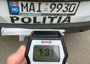 FOTO | Un bărbat din nordul țării, prins băut la volanul unui motocultor. Ce pedeapsă riscă acesta