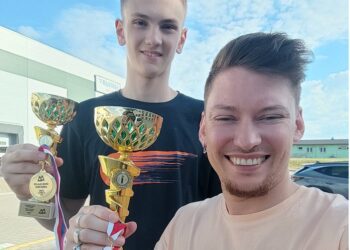 FOTO | Două medalii de aur pentru Maxim Karaion. Sportivul moldovean s-a clasat pe locul întâi la Cupa Mondială de role