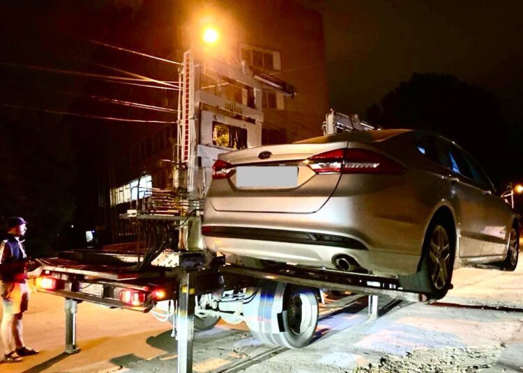 Un tânăr din raionul Sîngerei, beat criță la volan. A rămas fără mașină