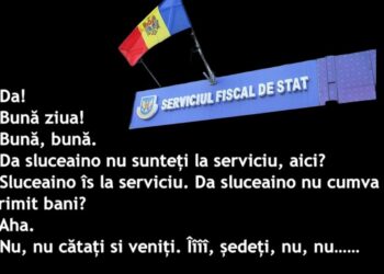 AUDIO // „Sluciaino nu ați primit bani?”. Cum angajații FISC iau mită. 5 persoane bănuite, un inspector reținut și 1 500 000 de lei ridicați