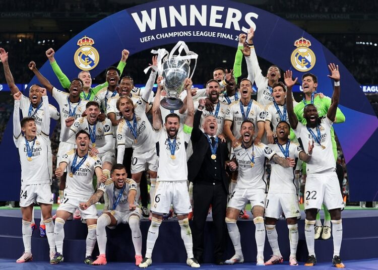 Real Madrid a câștigat Liga Campionilor după ce a învins Borussia Dortmund în finala de pe Wembley