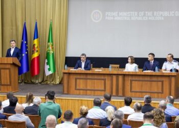 Dorin Recean, la 32 de ani ai Poliției de Frontieră: Să demonstrăm că putem fi un partener de încredere al UE și un furnizor de securitate