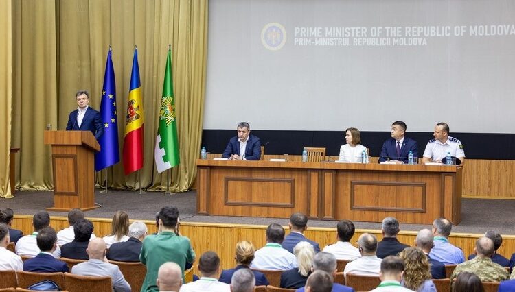 Dorin Recean, la 32 de ani ai Poliției de Frontieră: Să demonstrăm că putem fi un partener de încredere al UE și un furnizor de securitate