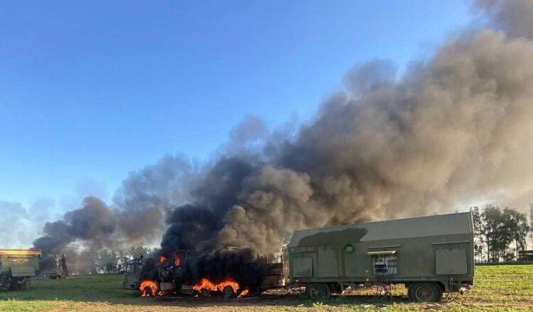 „Arde frumos”. Ucraina anunță că a lovit un sistem de rachete S-300 pe teritoriul Rusiei folosind arme din Occident