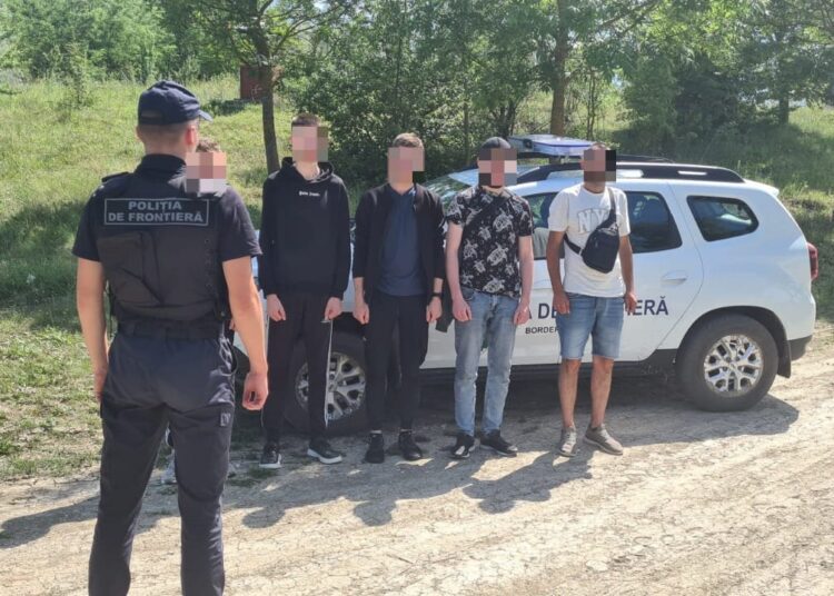 Cinci ucraineni, prinși la frontiera Briceni. Au încercat să treacă granița ilegal