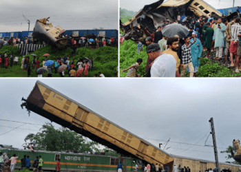 Două trenuri s-au ciocnit în India, zeci de morți și răniți