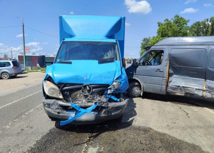 FOTO // Accident pe o stradă din Bălți