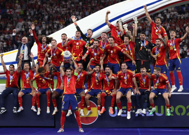 Au câștigat al 4-lea trofeu la EURO! Spania este noua campioană europeană