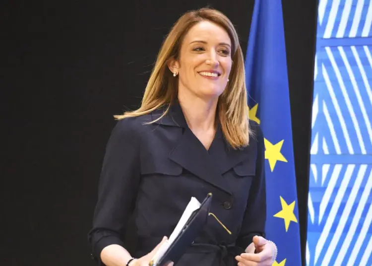 Roberta Metsola a fost realeasă preşedinta Parlamentului European