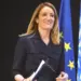 Roberta Metsola a fost realeasă preşedinta Parlamentului European