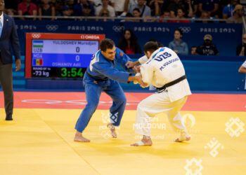 La un pas de medalie! Judocanul Adil Osmanov s-a calificat în semifinale la Olimpiada de la Paris