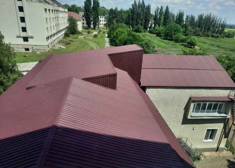 Acoperișul Spitalului Raional Dondușeni, renovat