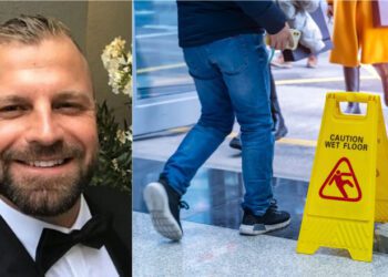 Un bărbat ar putea primi despăgubiri de aproape 5 milioane de euro după ce a alunecat într-o baltă de lichior