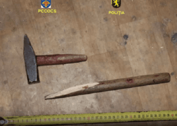 VIDEO | L-au lovit de 40 de ori cu ciocanul în cap, apoi i-au dat foc. Doi bărbați, reținuți pentru omorul de la Hîncești