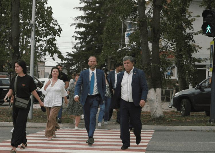 VIDEO | UE a transformat Edinețul într-un oraș sigur. Jānis Mažeiks, impresionat de lucrările efectuate