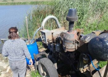 Ecologiştii au sancţionat un caz de captare ilicită a apei în raionul Ocniţa