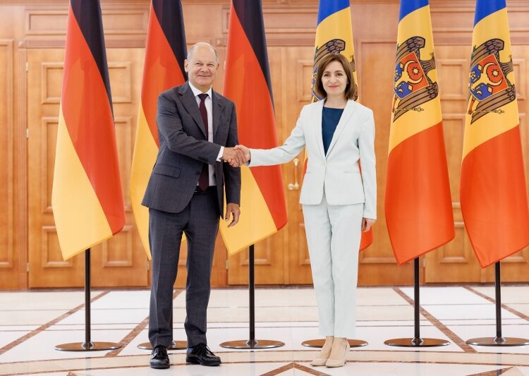 Maia Sandu: „Moldovenii își doresc să trăiască în R. Moldova, așa cum se trăiește în Germania”