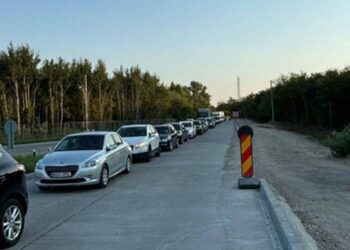 Atenție, călători! Aglomerație la punctul de trecere a frontierei Sculeni