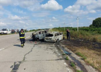 Водитель, предположительно спровоцировавший аварию в Стрэшенском районе, находится под следствием и задержан