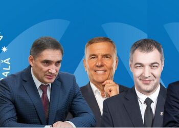 FOTO / Primii la CEC: Grupurile lui Chicu, Tarlev, Stoianoglo, Pleșca și Țîcu au depus actele