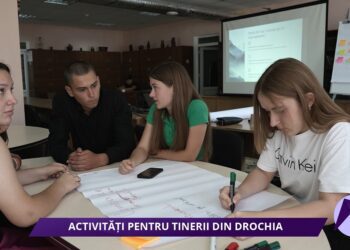 VIDEO | Implicați și plini de idei. Tinerii din Drochia au învățat să participe eficient în procesele de co-management