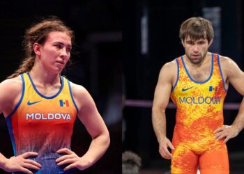 FOTO | Ghinion pentru luptători moldoveni la Jocurile Olimpice de la Paris. Irina Rîngaci și Victor Ciobanu, eliminați din competiție