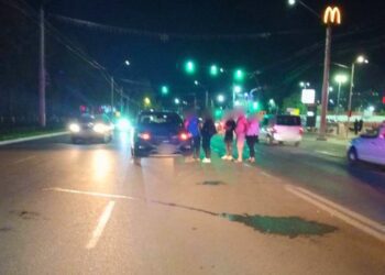 Un bărbat de 41 de ani, tamponat pe o stradă din Bălți