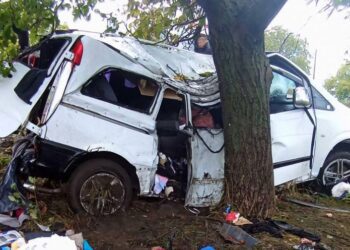 Accident la Fălești. O fetiță de șapte ani a murit pe loc, iar fratele ei a fost transportat la spital