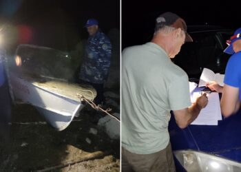 FOTO / Braconaj pe lacul Costești-Stînca: Șapte pescari, prinși și sancționați