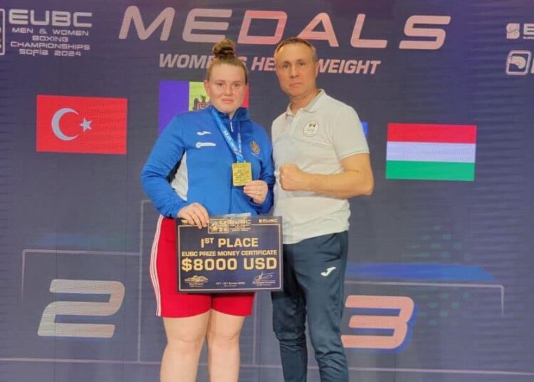 VIDEO // Aur pentru R. Moldova. Daria Cozorez a devenit campioană europeană la box